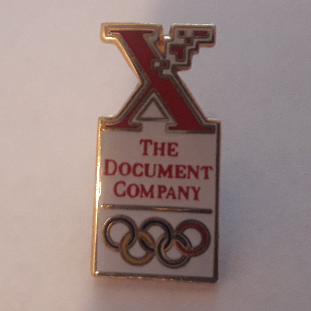 Xerox Document Company Olympic Pin 1996 Atlanta